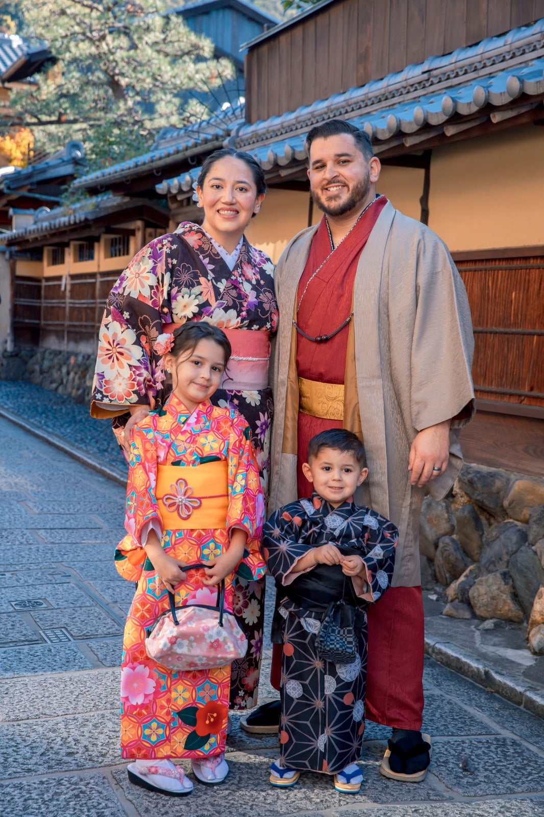 The Howard family in Japan